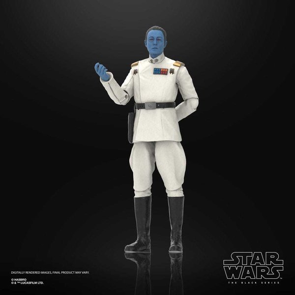 Hasbro Star Wars: Ahsoka Black Series Actionfigur Grand Admiral Thrawn (Dezember 2024)